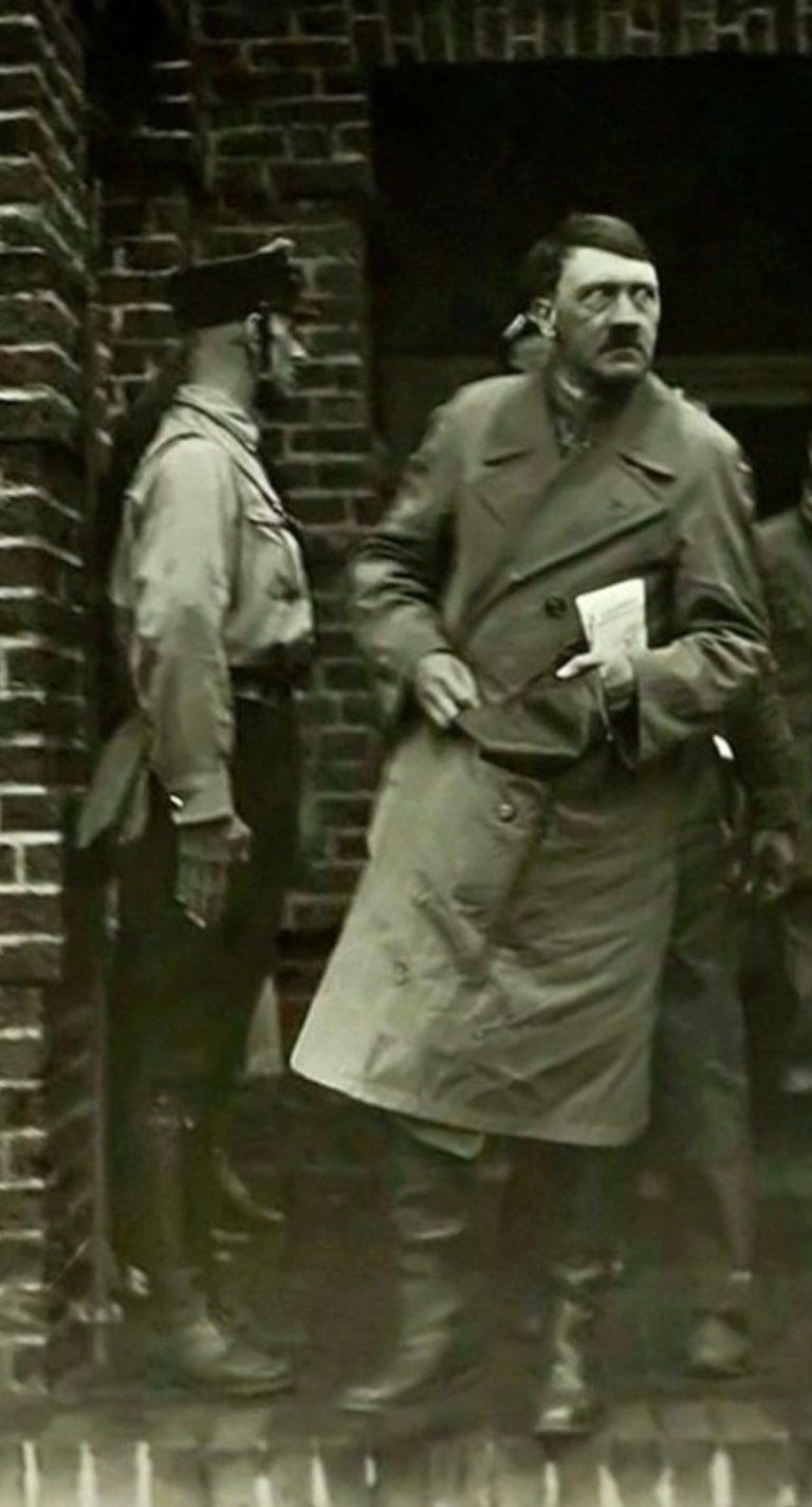 Hitler in Trench Coat Set #2 – Heinrich Hoffmann Photo Gallery
