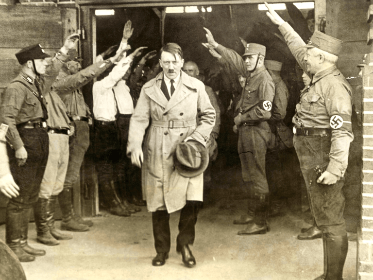 Hitler in Trench Coat Set #2 – Heinrich Hoffmann Photo Gallery